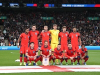  The England team photo before the UEFA Nations League match between England and Germany at Wembley Stadium, London on Monday 26th September...
