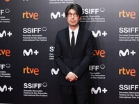 Genki Kawamura on the closing Red Carpet of the 70th San Sebastian International Film Festival on September 24, 2022 in San Sebastian (Spain...
