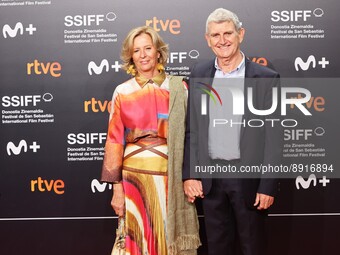 Celebrities on the Red Carpet at the closing ceremony of the 70th edition of the San Sebastian International Film Festival on September 24,...