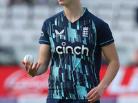 Freya Kemp of England during Women's One Day International Series match between England Women against India Women at Lord's Cricket  Ground,...