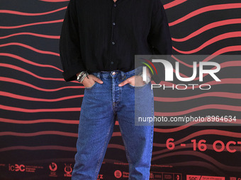 Carlos Scholz attends the 'Awareness' photocall at 'Auditori Hall' in Sitges, Spain (