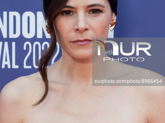 LONDON, UNITED KINGDOM - OCTOBER 07, 2022: Elaine Cassidy attends the European Premiere of 'The Wonder' at the Royal Festival Hall during th...