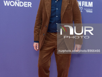 LONDON, UNITED KINGDOM - OCTOBER 07, 2022: Toby Jones attends the European Premiere of 'The Wonder' at the Royal Festival Hall during the 66...