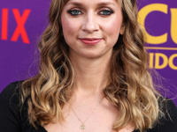 American actress Lauren Lapkus arrives at the Los Angeles Special Screening Of Netflix's 'The Curse Of Bridge Hollow' held at the Netflix Tu...