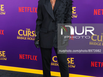 American singer, actress and television personality Kelly Rowland arrives at the Los Angeles Special Screening Of Netflix's 'The Curse Of Br...