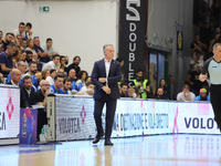 Piero Bucchi (Banco di Sardegna Sassari)
 during the Italian Basketball A Serie  Championship Banco di Sardegna Sassari vs Dolomiti Energia...