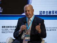 Chairman and Chief Executive Officer of Goldman Sachs, David Solomon speaking at Panel 1 Navigating Through Uncertainty, during the Hong Kon...