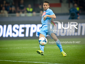 Mertens Dries (Napoli) during the Serie Amatch between Inter vs Napoli, on April 26, 2014. (