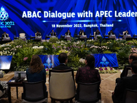 A general view at the APEC Leader's Dialogue with APEC Business Advisory Council during the APEC 2022 in Bangkok, Thailand, 18 November 2022...