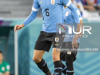 Rodrigo Bentancur  during the World Cup match between Spain v Costa Rica, in Doha, Qatar, on November 23, 2022. (