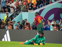 (15) of Portugal team score third goal during FIFA World Cup Qatar 2022  Group H football match between Portugal and Ghana at Stadium 974 in...