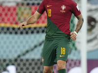 Ruben Neves Defensive Midfield of Portugal and Wolverhampton Wanderers during the FIFA World Cup Qatar 2022 Group H match between Portugal a...