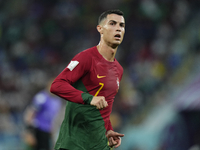 Cristiano Ronaldo Centre-Forward of Portugal during the FIFA World Cup Qatar 2022 Group H match between Portugal and Ghana at Stadium 974 on...