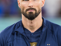 Olivier Giroud  during the World Cup match between France vs Denmark, in Doha, Qatar, on November 26, 2022. (