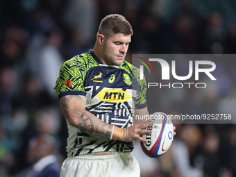  Malcolm Marx of South Africa during Autumn International Series match between England against South Africa at Twickenham stadium, London on...