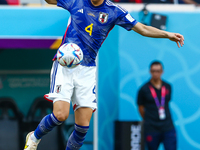 Kou Itakura (JPN) during the World Cup match between Japan v Costa Rica , in Doha, Qatar, on November 27, 2022. (
