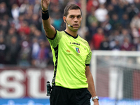 Luca Zurfelli, referee, during the Serie B match between  Reggina 1914 and Benevento Calcio on November 27, 2022 stadium 