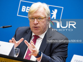 State Secretary for digitalization and modernization of administration Ralf Kleindiek is pictured during a press conference at the Red Townh...