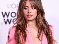 Cuban-American singer-songwriter Camila Cabello arrives at the L'Oreal Paris' Women Of Worth Celebration 2022 held at The Ebell of Los Angel...