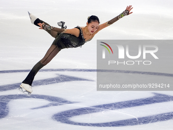 Chaeyeon KIM during ISU Grand Prix of Figure Skating Final 2022 - day 1 in Turin, on December 8, 2022 (