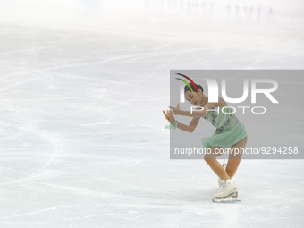 Jia SHIN during ISU Grand Prix of Figure Skating Final 2022 - day 1 in Turin, on December 8, 2022 (