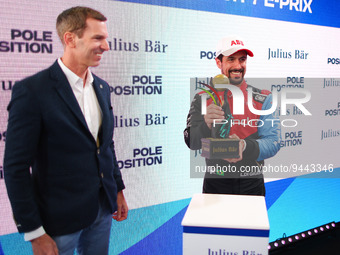 DI GRASSI Lucas (bra), Mahindra Racing, Spark-Mahindra, Mahindra M9-Electro, portrait during the 2023 Mexico City ePrix, 1st meeting of the...