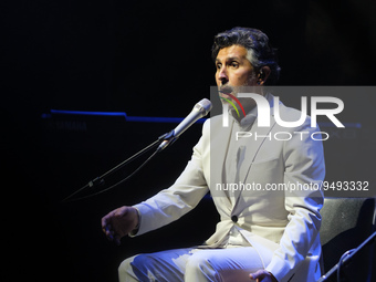 Arcangel performs on stage at Inverfest 2023 Festival at Circo Price in Madrid. 24 January 2023 Spain (