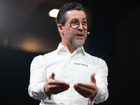 The Chef Quique Dacosta from Dacosta Restaurant during the Madrid Fusion international gastronomic congress edition at IFEMA in Madrid Janua...