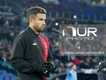 Junior Messias of AC Milan looks on during the Serie A match between SS Lazio and AC Milan at Stadio Olimpico, Rome, Italy on 24 January 202...
