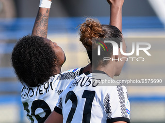 Lineth Beerensteyn (Juventus FC) celebrates after scoring a goal during the Italian football Serie A Women match ACF Fiorentina vs Juventus...