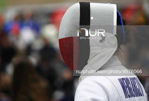 Martyna Swatowska-Wenglarczyk, from Poland, during the 46th edition of the City of Barcelona International Fencing Trophy for Women's Sword,...