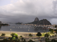File: Photos taken in April 7, 2015. Rio de Janeiro, Brazil, 2015: Sailors and Wind Surf Athletes in Guanabara Bay will face a serious chall...