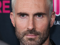 American singer and songwriter Adam Levine of American pop rock band Maroon 5 arrives at The Women's Cancer Research Fund's An Unforgettable...