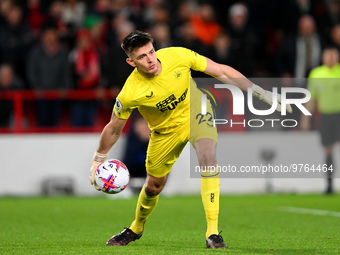 Nick Pope of Newcastle United in action during the Premier League match between Nottingham Forest and Newcastle United at the City Ground, N...