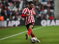 Sunderland's Patrick Roberts during the Sky Bet Championship match between Sunderland and Luton Town at the Stadium Of Light, Sunderland on...