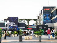The paddock during the Formula 1 STC Saudi Arabian Grand Prix 2023, 2nd round of the 2023 Formula One World Championship from March 17 to 19...