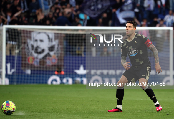 Hugo Duro during the match between RCD Espanyol and Real Club Celta de Vigo, corresponding to the week 26 of the Liga Santander, played at t...