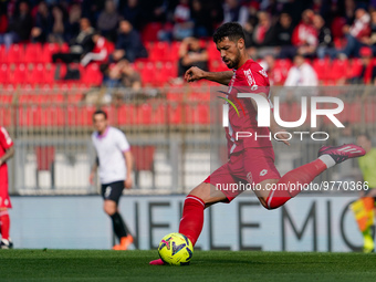 Pablo Mari (#3 AC Monza) during AC Monza against US Cremonese, Serie A, at U-Power Stadium in Monza on March, 18th 2023. (