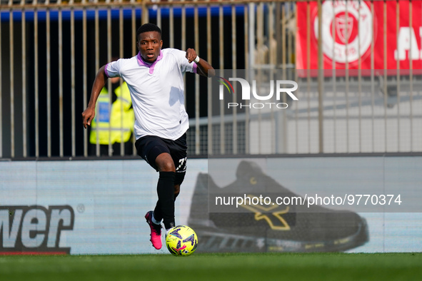 David Okereke (#77 Cremonese) during AC Monza against US Cremonese, Serie A, at U-Power Stadium in Monza on March, 18th 2023. 