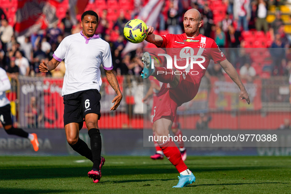Luca Caldirola (#5 AC Monza) during AC Monza against US Cremonese, Serie A, at U-Power Stadium in Monza on March, 18th 2023. 