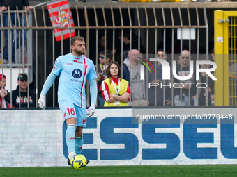 Michele Di Gregorio (#16 AC Monza) during AC Monza against US Cremonese, Serie A, at U-Power Stadium in Monza on March, 18th 2023. (