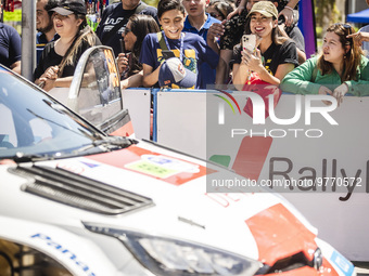 ambiance during the Rally Guanajuato Mexico 2023, 3rd round of the 2023 WRC World Rally Car Championship, from March 16 to 19, 2023 at Leon,...