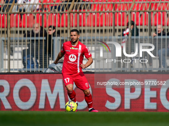 Gianluca Caprari (#17 AC Monza) during AC Monza against US Cremonese, Serie A, at U-Power Stadium in Monza on March, 18th 2023. (