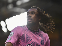 Alex Iwobi of Everton looks on during the Premier League match between Chelsea and Everton at Stamford Bridge, London on Saturday 18th March...