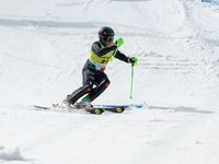 Stefano GROSS of Italy in action during Audi FIS Alpine Ski World Cup 2023 Slalom Discipline Men's Downhill on March 19, 2023 in El Tarter,...