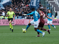 Frank Anguissa during Serie A match between Torino v Napoli in Turin, on March 19, 2023 (