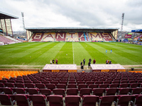 General view of The University of Bradford Stadium during the Sky Bet League 2 match between Bradford City and Hartlepool United at the Univ...