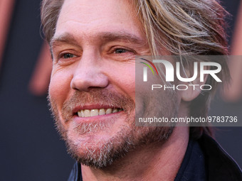 American actor and writer Chad Michael Murray arrives at the Los Angeles Premiere Of Lionsgate's 'John Wick: Chapter 4' held at the TCL Chin...