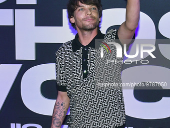 March 20, 2023, Mexico City, Mexico: British Singer Louis Tomlinson,  attends the red carpet to promote his  the 'All Of Those Voices' docum...