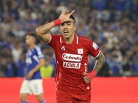 Facundo Suarez of America de Cali celebrates the goal during the match against Millonarios of the 16th date of the Liga BetPlay DIMAYOR I 20...